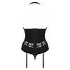 Corset Obsessive Serafia Negru XS-S Thumb 2