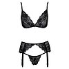 Set Kissable Midnight Fever Negru L-XL Thumb 3