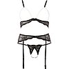 Set Abierta Fina Hadley Negru S