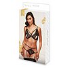Set Baci Strappy Love Negru 2XL Thumb 2