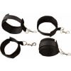 Set Cătușe Fetish Wraparound Mattress Negru Thumb 3