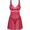 Babydoll Obsessive Cupide Desir Roșu L-XL Thumb 1