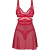 Babydoll Obsessive Cupide Desir Roșu L-XL Thumb 2