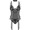 Set Corset Obsessive Donarella Negru XS-S Thumb 2