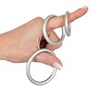 Set Inele Penis Metallic Argintiu Thumb 4