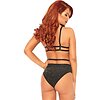 Set Leg Avenue Lurex Opaque Negru S-M Thumb 1