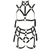Set Lenjerie Bondage Negru S-M Thumb 4