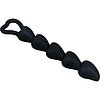 Anal Plug Silicone Hearts Negru Thumb 1