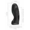 Stimulator Cu Vibrații Clitoris Pretty Love Alan Negru Thumb 5