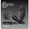 Stimulator Prostată Rebel Penis-Shaped Negru Thumb 3