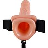 Strap-On 18.9cm Vibrating Hollow Thumb 2