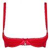 Sutien Obsessive Lovica Half Roșu S-M Thumb 2