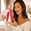 Sweet Smile Vibrator Pentru Chiloți: 10 Moduri, Reîncărcabil Roșu Thumb 11