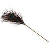 Taboom Dona Peacock Tickler Pene Paun Roz Auriu 27 cm Thumb 1
