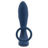 Vibrating Prostate Plug With Ring Albastru Thumb 2