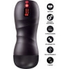Vibrating Twin Turbo Masturbator Negru Thumb 2
