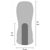 Vibrating Twin Turbo Masturbator Negru Thumb 9