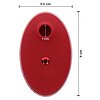 Vibrator Clitoridian Ruby Red Diamond Rosu Thumb 4