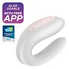 Vibrator Cuplu Satisfyer Double Joy Alb Thumb 5