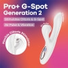 Vibrator Iepuraș Satisfyer Profesional Punctul G Alb Thumb 6