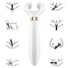 Vibrator Pentru Cuplu Multifun 3 Alb Thumb 4
