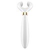 Vibrator Pentru Cuplu Multifun 3 Alb Thumb 10