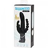 Vibrator Triplu Happy Rabbit Triple Curve Negru Thumb 3