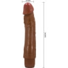 Vibrator Realist Ergonomic Pentru Cuplu 24cm Multi‑viteze Maro Thumb 9