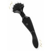 Vibrator Shiatsu Bendable Massager Wand Negru Thumb 5