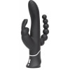 Vibrator Triplu Happy Rabbit Negru Thumb 9