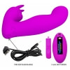 Josephine Vibrator Dublu Pentru Punctul G și Clitoris Mov Thumb 4