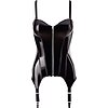 Corset Black Level Vinyl Angelica Negru S Thumb 2