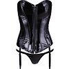 Corset Black Level Vinyl Ivanna Negru S Thumb 4