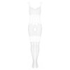 Catsuit Obsessive G330 Alb XL-2XL