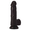 Dildo 19cm Colours Pleasure 1 Negru