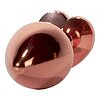 X-MEN Secret Shine Metal Anal Plug Rose Gold Heart M Auriu Thumb 2