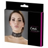 Zgardă Choker Rhinestones Negru Thumb 4