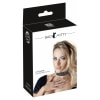 Zgardă Rhinestone Choker Negru Thumb 6