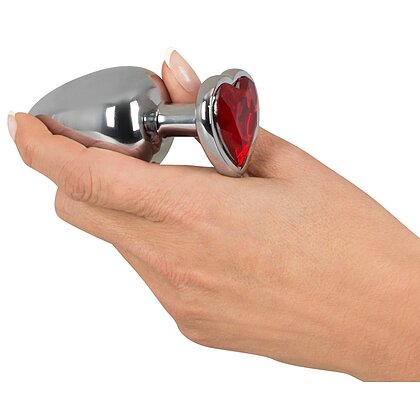 Diamond Anal Plug Large Argintiu 3
