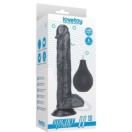 Dildo Realistic 27cm Squirting Negru 3