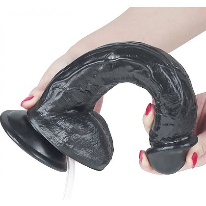 Dildo Realistic 27cm Squirting Negru 2
