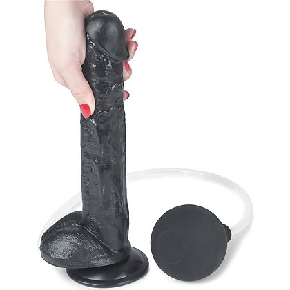 Dildo Realistic 27cm Squirting Negru 6