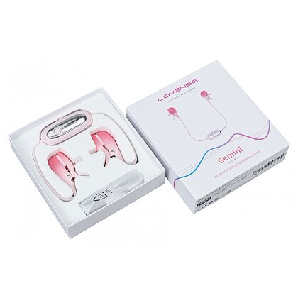 Gemini App-Controlled Vibrating Nipple Clamps Roz 6