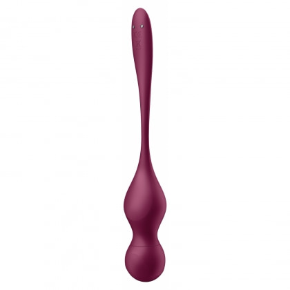 Satisfyer Love Birds Vary Set Kegel Reîncărcabil 3 Greutăți Vișiniu 5