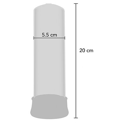 Hidden Desire Rising Star — Pompă Manuală Discretă 18 cm Negru 10