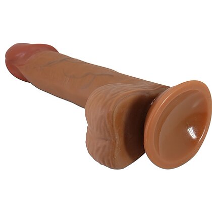 Dildo Catoblepas 20cm Curbat Realist cu Ventuză 4