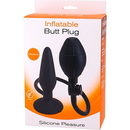 Inflatable Anal Plug M Negru 2
