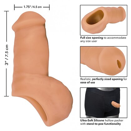 Manșon Packer Silicone Caramel 3