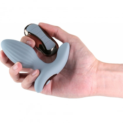 Renegade Summit Gray – Plug Anal Rotativ 3+9, Reîncărcabil Gri 2