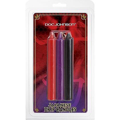 Lumânări Japanese Drip Candles pentru Jocuri Senzuale 3buc 2